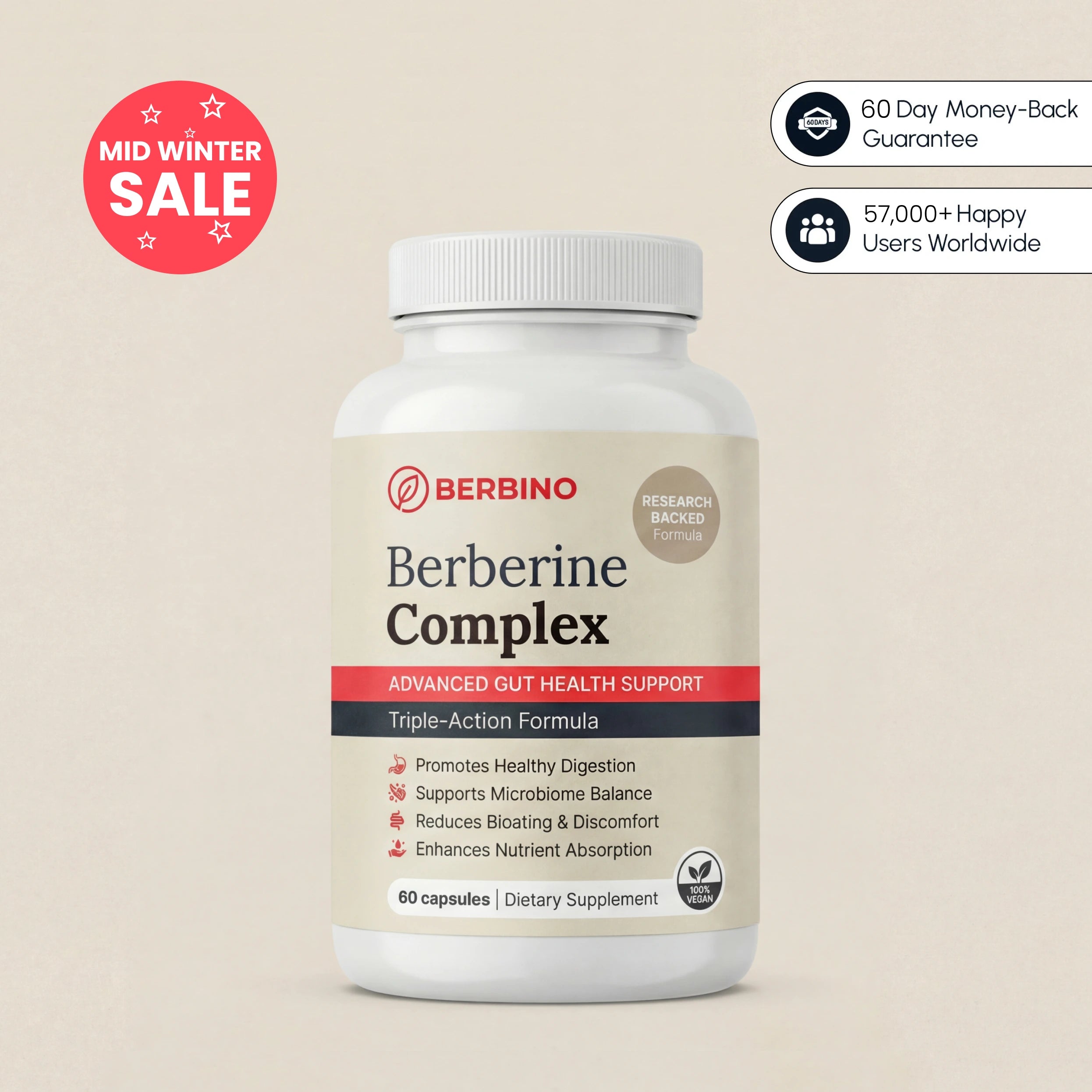Berbino™ Berberine Supplement